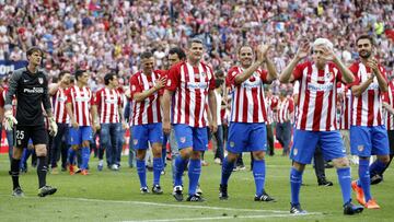 Veteranos del Atlético.