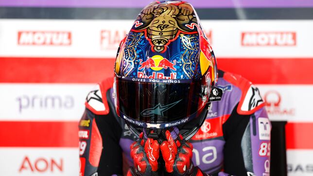 Martín alucina: “Mi moto está volando”