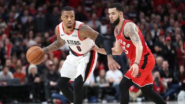 Cambio de piezas en Portland para Lillard