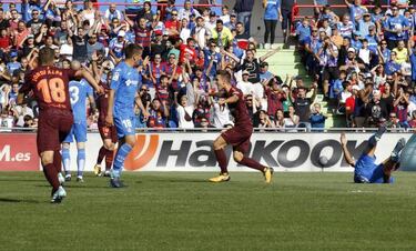 Getafe 1-2 Barcelona LaLiga 2017: Match report, goals, action