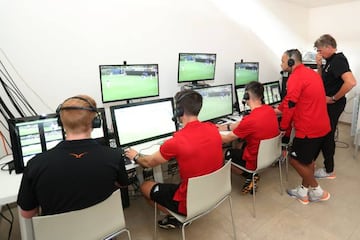 General view of the VAR hall during the FIFA Referee Seminar.