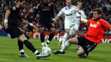 Casillas ya se midi&oacute; a la Roma en la Champions League (2007-08).
 