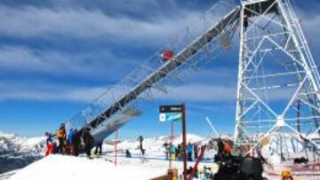 La nueva rampa de Grandvalira.