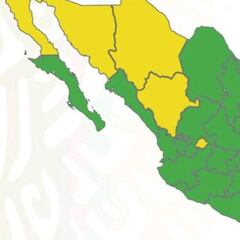 Semáforo COVID en México por estados: así queda el mapa del 13 al 26 de diciembre de 2021