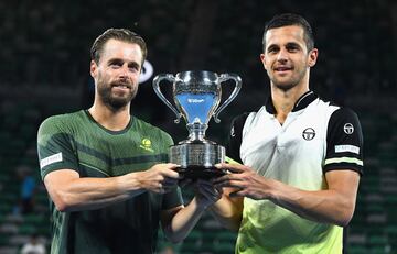 Juan Sebastián Cabal y Robert Farah ante Oliver Marach y Mate Pavic