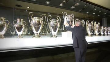 Real Madrid's 12th European Cup is in the Bernabéu museum