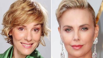 Im&aacute;genes de Anabel Alonso y de Charlize Theron.