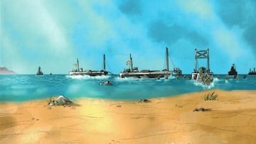 El desembarco de Alhucemas