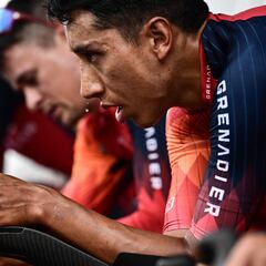 Egan Bernal: “Es bonito sentirse adelante, peleando en la punta”