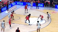 Uno de los ‘destrozos’ pocas veces visto y propio del basket callejero: lleva sello valencianista