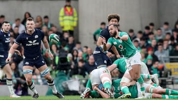 Resumen y resultado del Irlanda - Escocia: Irlanda gana su 20? t¨ªtulo