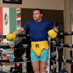 Saúl Canelo Álvarez retomó viejas rutinas para enfrentar a Gennady Golovkin