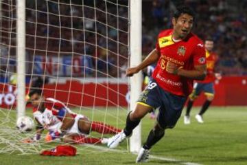 Gonzalo Abán celebra el gol del empate