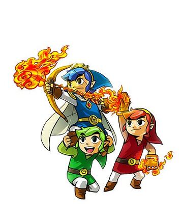 Ilustración - The Legend of Zelda: Tri Force Heroes (3DS)