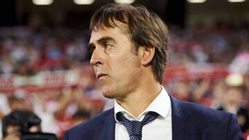 Head coach Julen Lopetegui of Real Madrid
