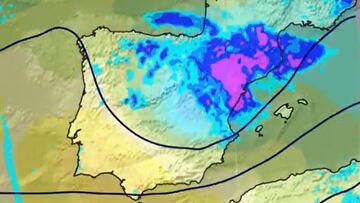 Llega una DANA a España: días y zonas afectadas