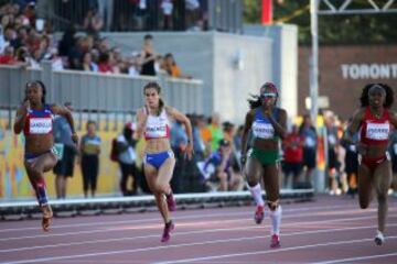 Isidora Jiménez completó los 200 metros en un tiempo de 22.95 y logró récord de Chile. Además, clasificó al Mundial de Shangai y a los Juegos Olímpicos de Río 2016.