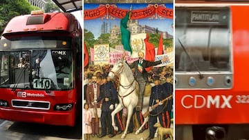 20 de noviembre: horarios del Metro, Metrobús y Cablebús por Desfile de la Revolución Mexicana y día feriado