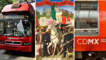 20 de noviembre: horarios del Metro, Metrobús y Cablebús por Desfile de la Revolución Mexicana y día feriado