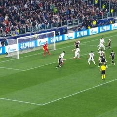 El gol que elimina a Cristiano: majestuoso cabezazo de De Ligt