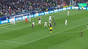 El gol que elimina a Cristiano: majestuoso cabezazo de De Ligt