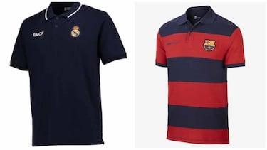 El Clásico: Productos del Real Madrid y el F.C. Barcelona