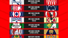 Liga MX: Fechas y horarios de la jornada 9, Apertura 2022