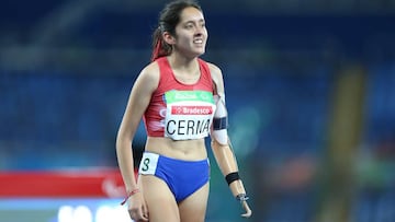 La atleta chilena logr&oacute; medalla de oro en la categor&iacute;a 200 metros T47 en el Mundial Juvenil de Atletismo Paral&iacute;mpico.