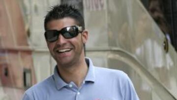 <b>CAMBIO. </b>Pereiro, del ciclismo al fútbol.