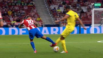 ¿Por qué Correa no vio la roja por su planchazo a Albiol?