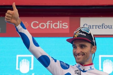 Luis Angel Maté se metió en la escapada por segundo día consecutivo y consolidó el maillot de la Montaña.