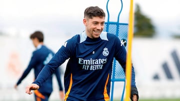 25/02/25 REAL MADRID ENTRENAMIENTO FEDE VALVERDE