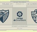 Resumen y goles del Málaga vs. Almería de la Liga Smartbank