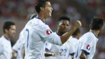 Exhibición y hat-trick de Cristiano Ronaldo ante Armenia