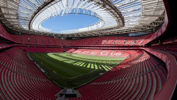 San Mamés acogerá la final de la Champions femenina de 2024.
