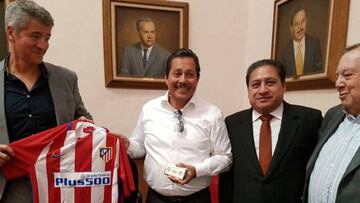 Gil Mar&iacute;n, durante su visita a San Luis Potos&iacute;.