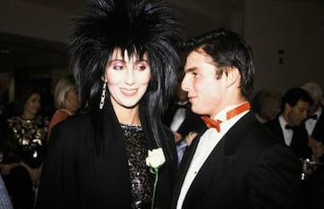 Cher y Tom Cruise, que mantienen una buena amistad