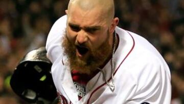 Jonny Gomes muy feliz.