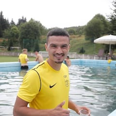 Ganea: "He visto a muchos laterales en Primera y no me veo nada inferior"