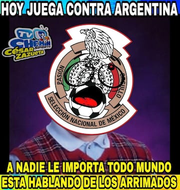 Los memes que dejó el Argentina vs México de Fecha FIFA
