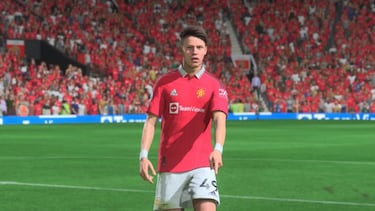 Alejandro Garnacho, la perla del Manchester United que también brilla en FIFA 23