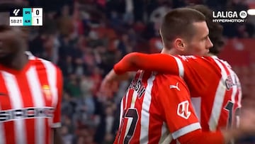 Resumen y goles del Sporting vs Almería, jornada 28 de LaLiga Hypermotion