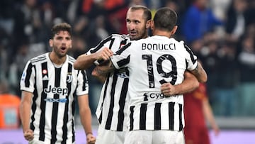 Chiellini y Bonucci.