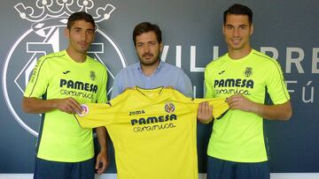 Andr¨¦s Fern¨¢ndez y Jos¨¦ ?ngel ya entrenan con el Villarreal