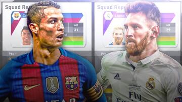 ¿Y si Cristiano jugara en el Barça y Messi en el Madrid? Esto es lo que simula el FIFA