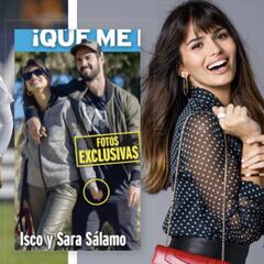 Isco y Sara Sálamo, pillados en un comprometido momento en plena calle
