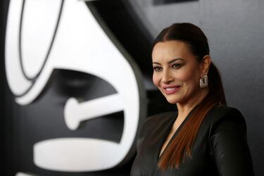 Georgina deslumbra en la gala los Latin Recording Academy