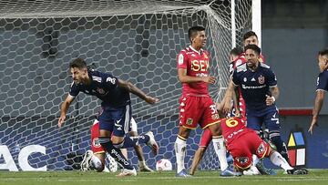 Universidad de Chile 2, Unión Española 1, Campeonato Chileno: goles, resultado y resumen