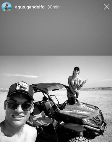 ¡Como chicos! Las divertidas y apasionadas vacaciones de Lautaro Martínez y su novia, Agustina Gandolfo