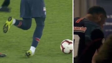 Neymar se vuelve a romper y se marcha llorando por el túnel